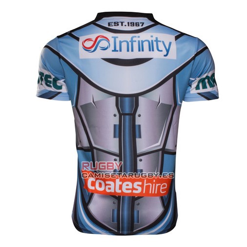 Camiseta de Cronulla Sharks Auckland 9s Rugby 2017 